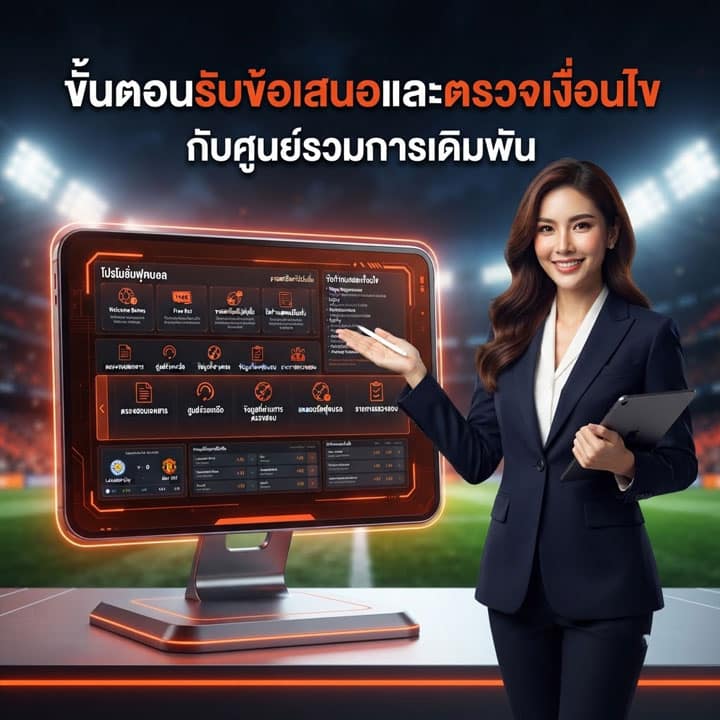 ขั้นตอนรับข้อเสนอและตรวจเงื่อนไข